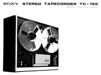 Sony TC-155 - Owners Manual 